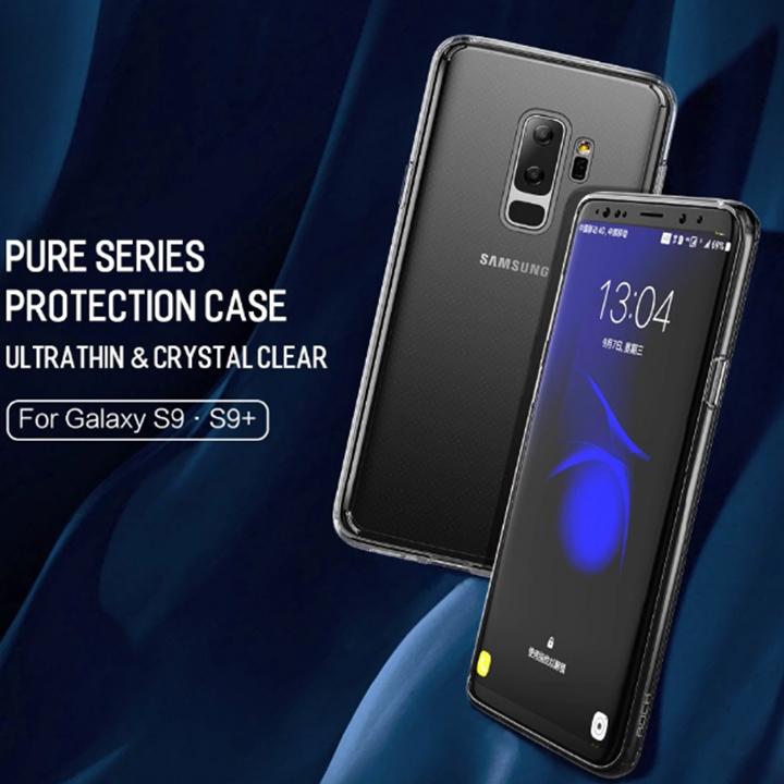 SAMSUNG ỐP LƯNG GALAXY S9 PLUS SILICON TRONG SUỐT Bảo vệ khỏi rơi rớt và trầy xước