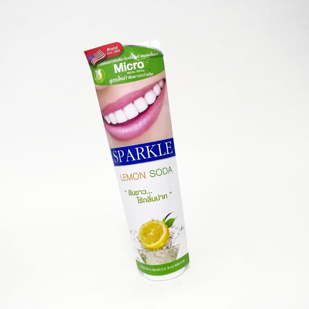 Kem Đánh Răng Sparkle Double White Lemon Soda 100g