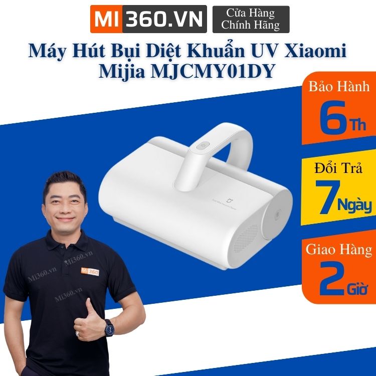 Vacuum cleaner UV germicidal Xiaomi MiJia MJCMY01DY✅Sucking force strong to 12kpa✅Genuine goods