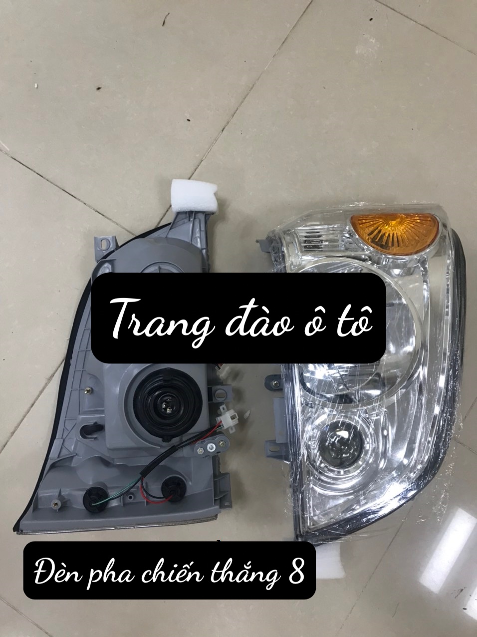 1 cái đèn pha chiến thắng 808