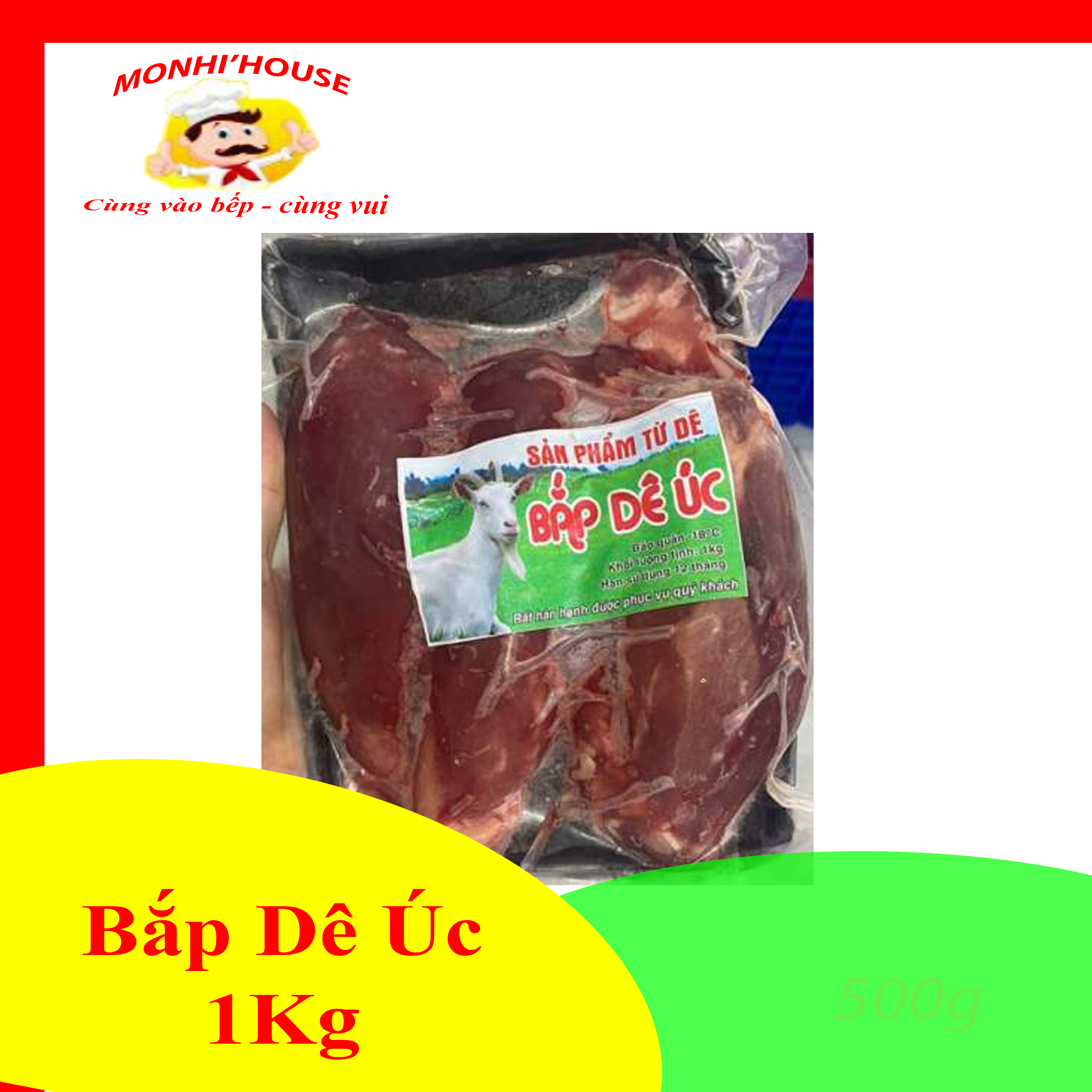 1 KG Bắp dê siêu tươi siêu ngon