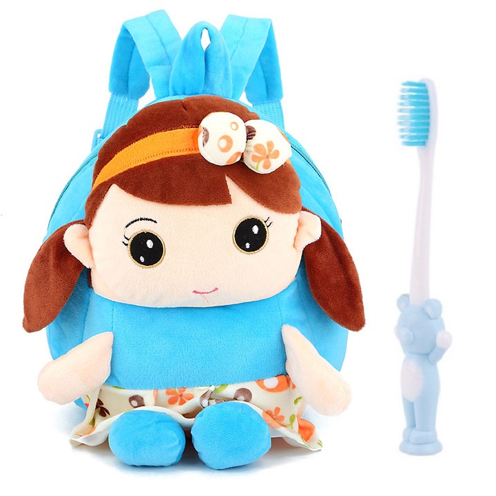 BALO OTO , ELSA IN HÌNH 3D  NỔI CHO BÉ ĐI HỌC MẦM NON , TẶNG KÈM BÀN CHẢI XINH BALO-10