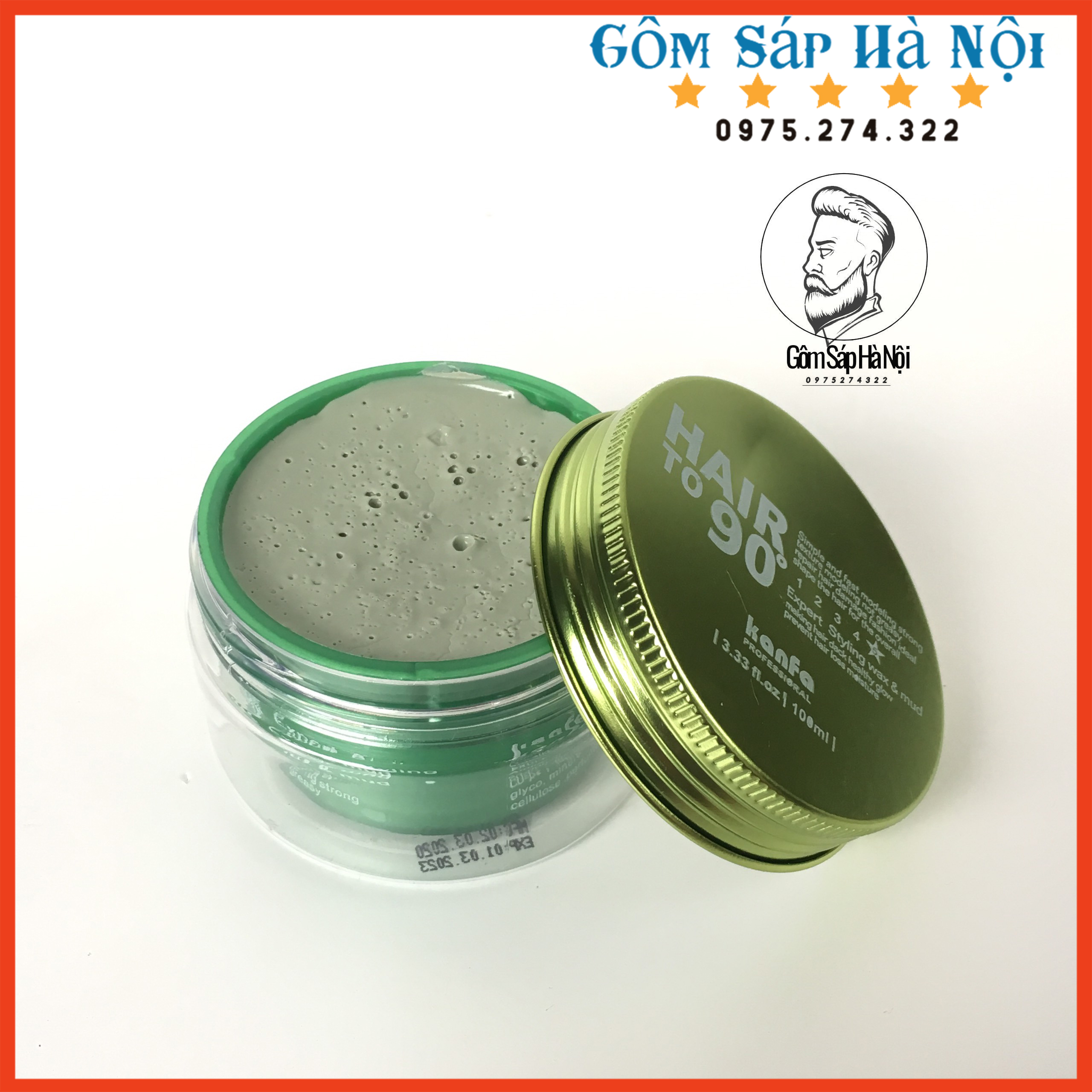 Sáp Vuốt Tóc Nam Kanfa Hair To90