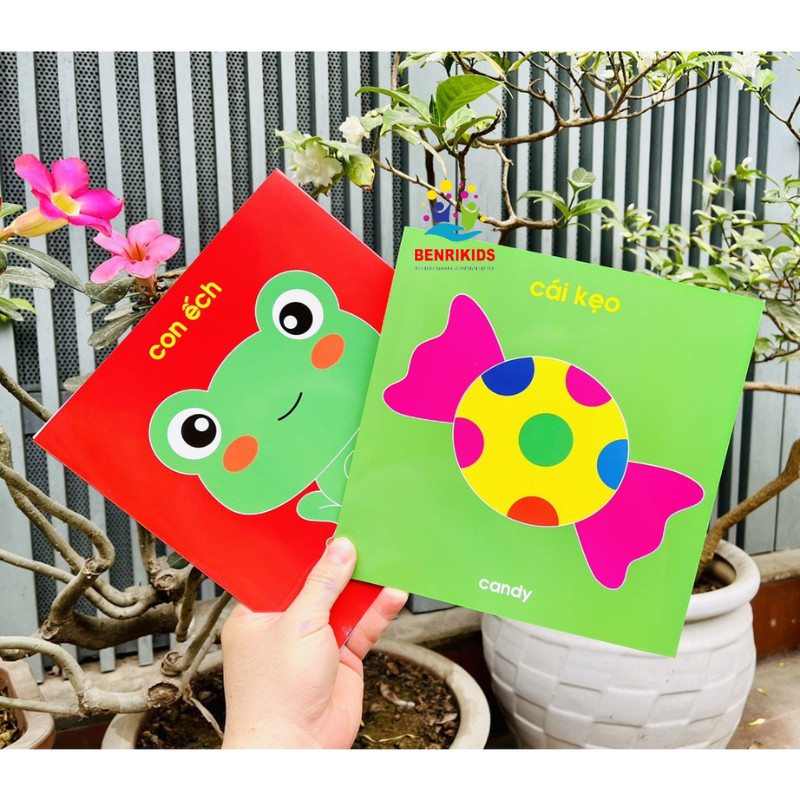 Set of 40 card flash card folding visual stimulation for newborn 0 to 12 months old brain Development