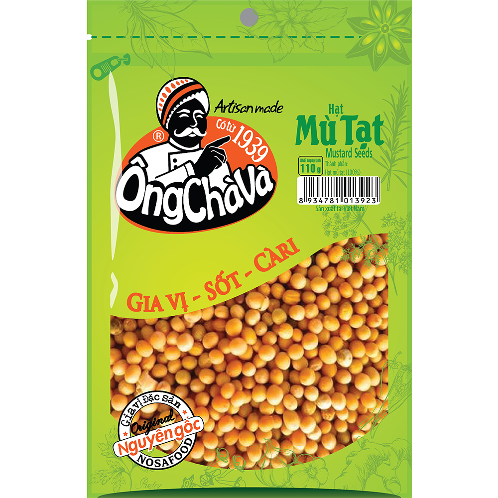 Ong Cha Va Yellow Mustard seed 110g