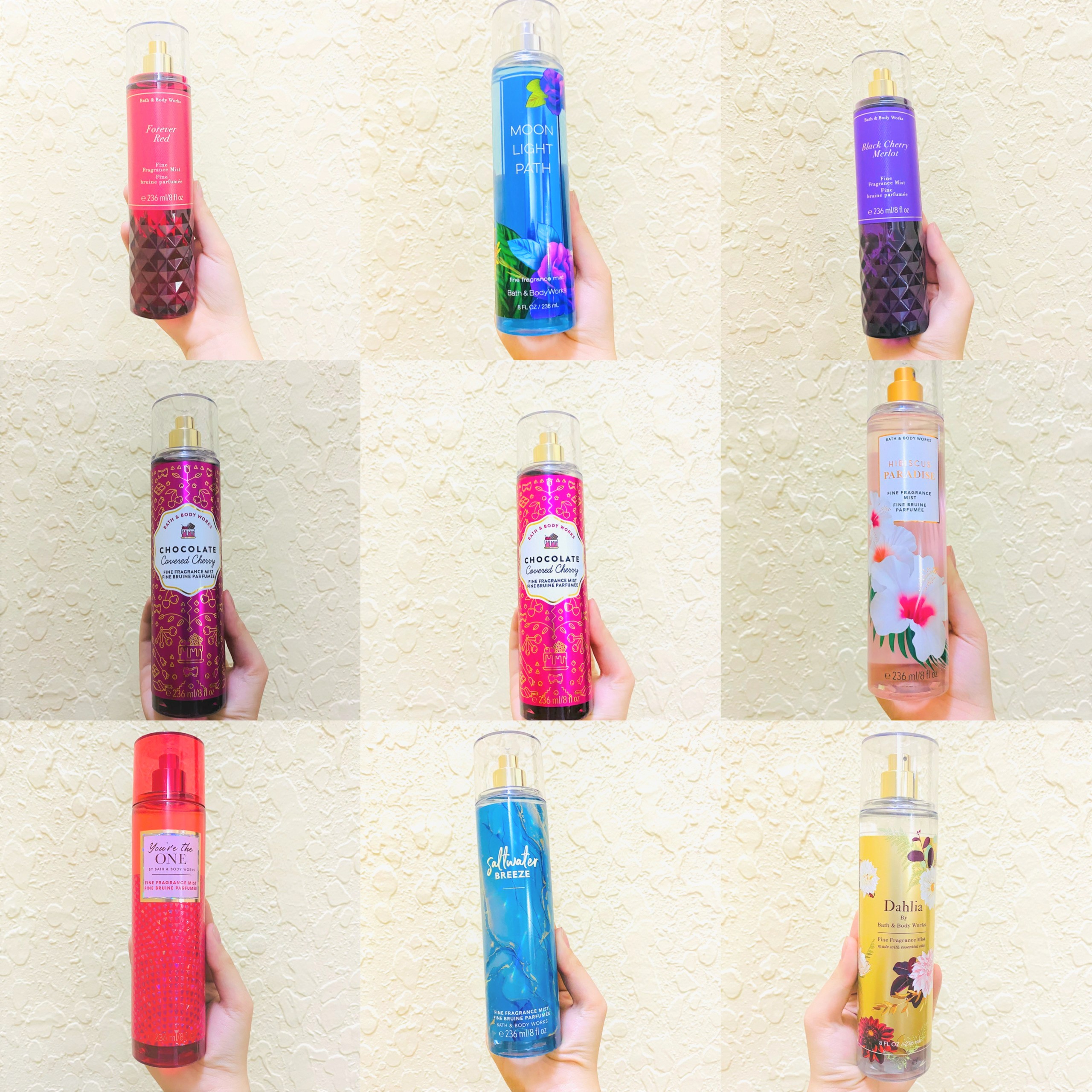 Body Mist Bath & Body Work - Nước hoa Bath & Body Mist