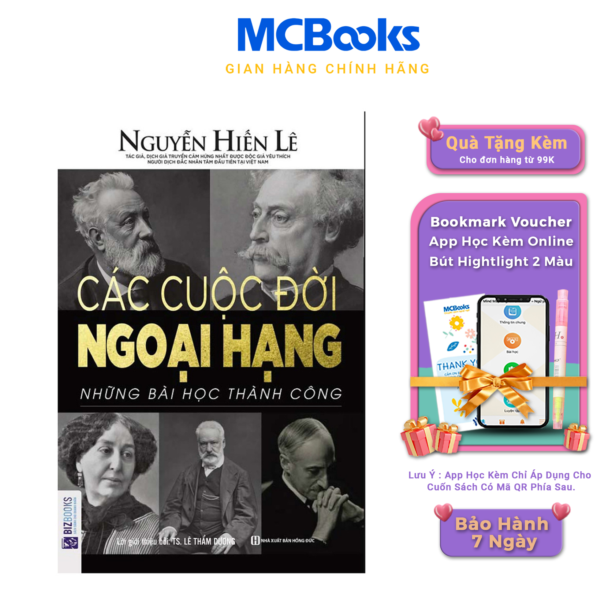 Sách - các cuộc đời ngoại hạng - những bài học thành công - nguyễn hiến lê - mcbooks