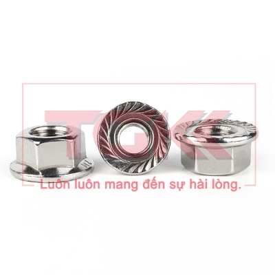 Đai ốc liền phẳng inox 304 (M3-M12)