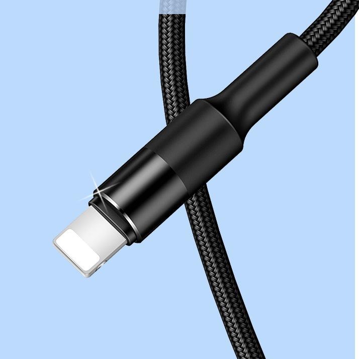 Cáp sạc Lightning cho iPhone, iPad chống rối, chống đứt USAMS