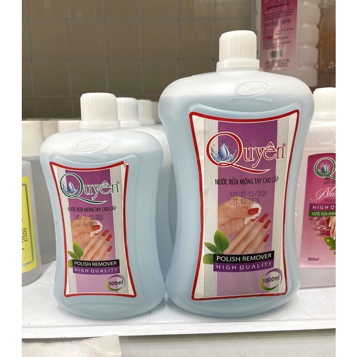 Nước Rửa Móng ( Axeton Quyên ) Cao Cấp 500Ml -1000Ml