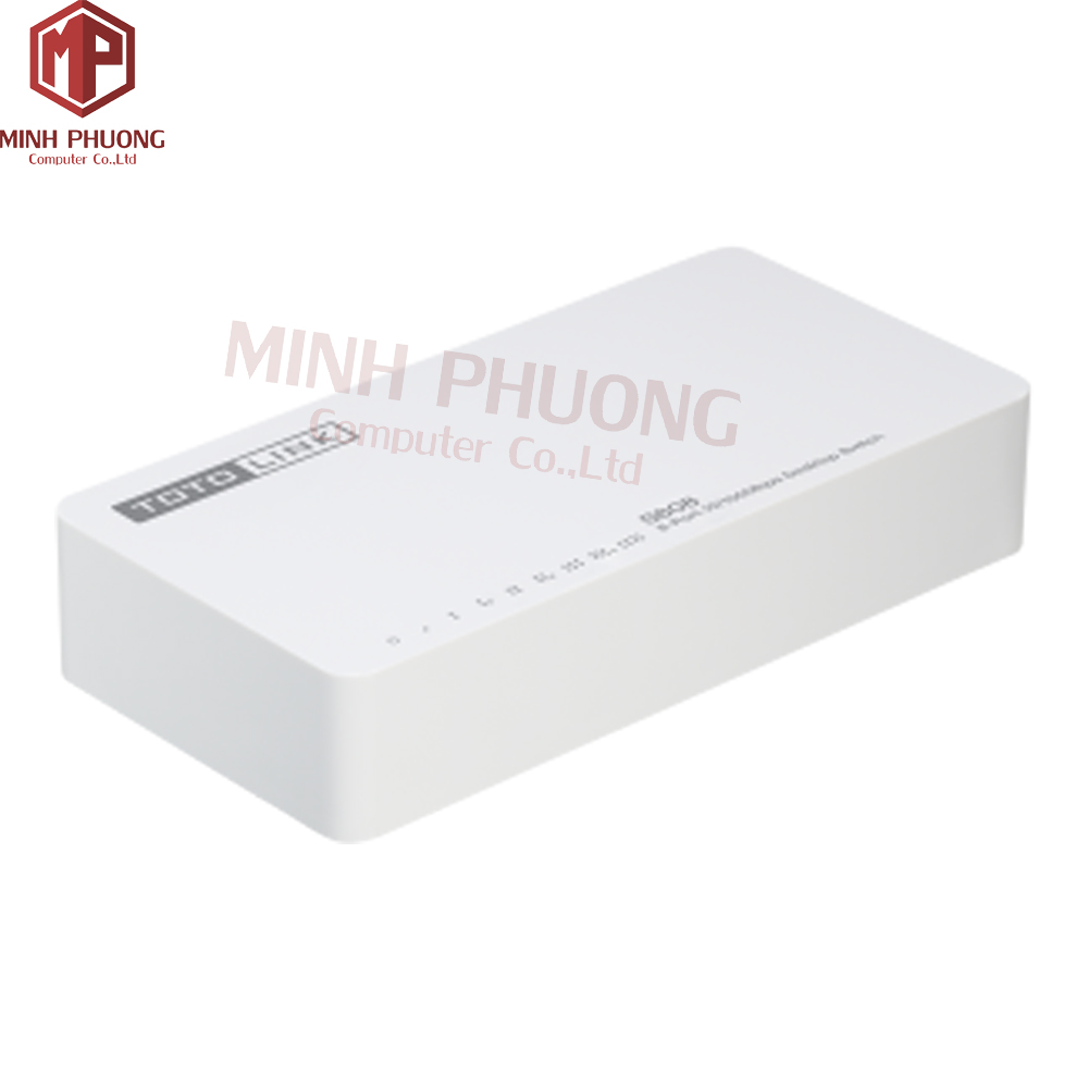 Thiết bị chia mạng Totolink S808 - Switch 8 cổng 10/100Mbps