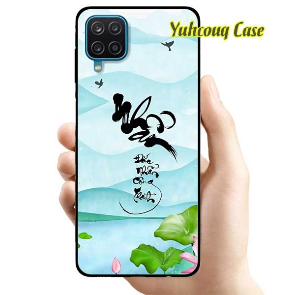 Ốp lưng dành cho samsung galaxy a12 - thư pháp nhẫn