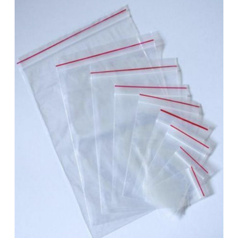 [HCM]1 Kg Túi zip chỉ đỏ đủ các size