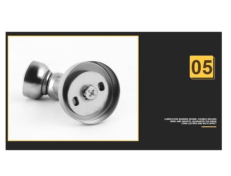 Chốt nam châm hít cửa inox, cần chống va đập