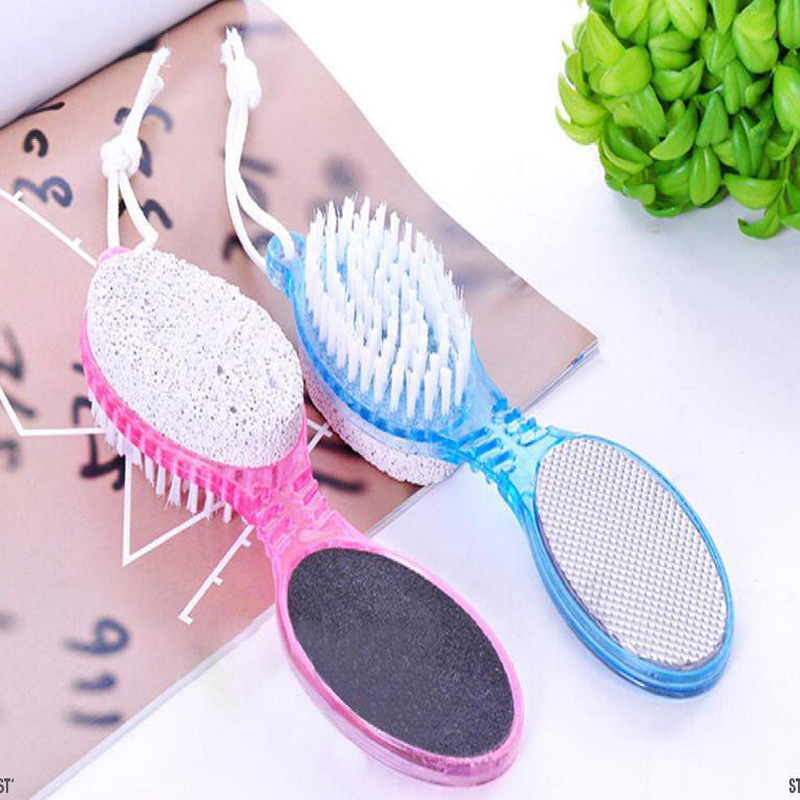 Tree scrub 4 in 1 more convenient-tooling scrub brush soft wool, stone grinding heel exfoliating, sanded-Kivo