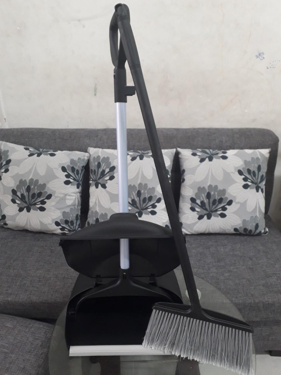 [HCM]Bộ chổi quét rác - Bộ ky + chổi cao cấp