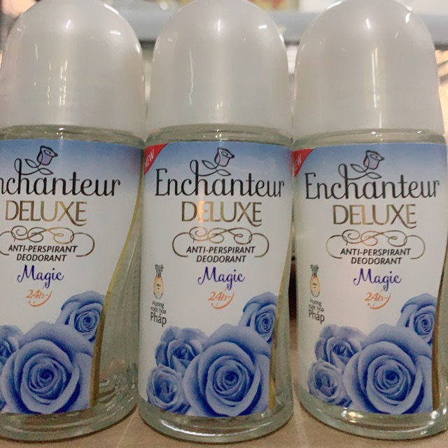 [HCM](Nước Xanh dương) Lăn khử mùi Enchanteur Deluxe Magic 50ml