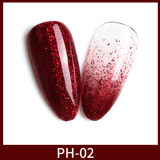 [HCM]Sơn gel AS - màu nhũ đỏ mã PH