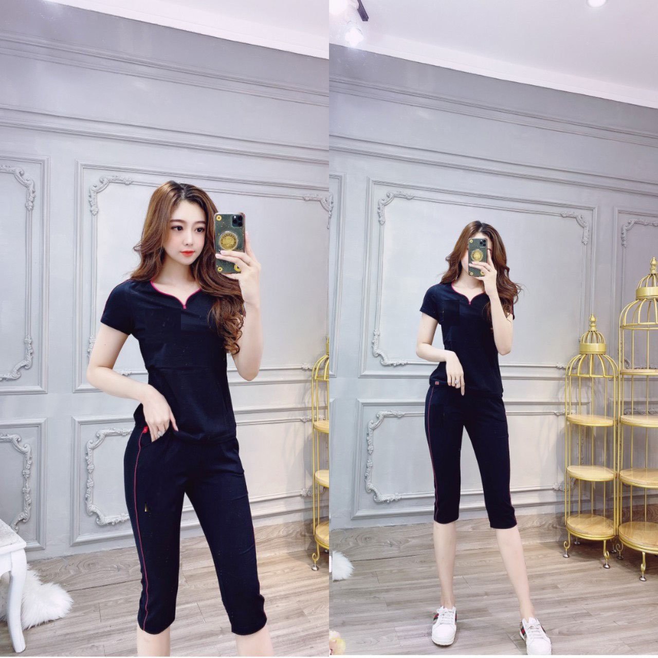 [HCM]Set bộ thời trang mặc nhà sành điệu