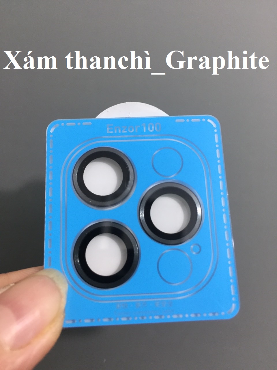 [HCM][iP 12 Pro Max] Film kính Sapphire KUZOOM cho Camera iPhone 12 Pro Max