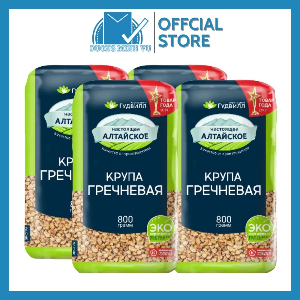 Combo 4 bịch Hạt Kiều Mạch Goodwill Loại 800g