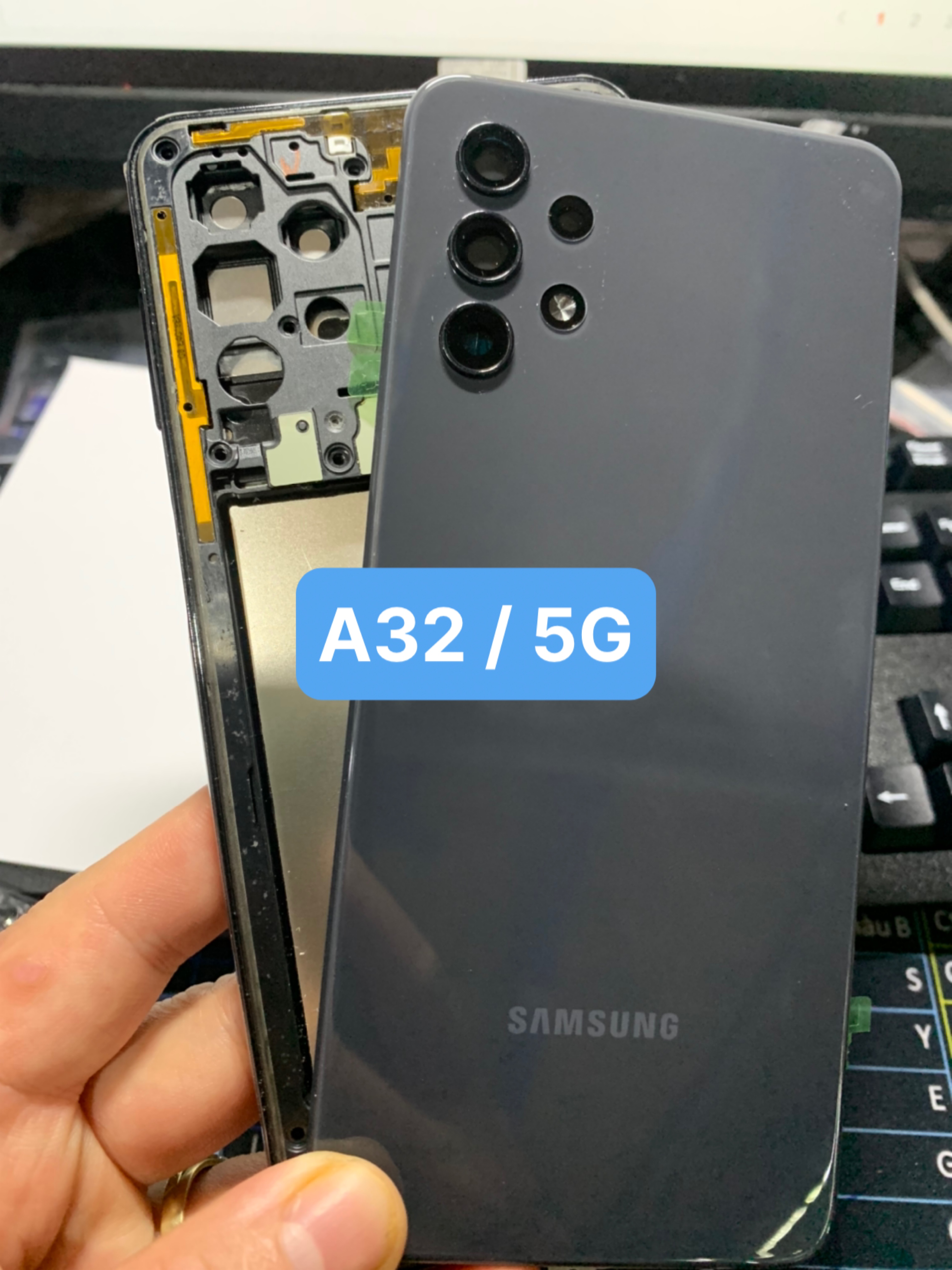 Bộ vỏ điện thoại samsung a32 - 5g