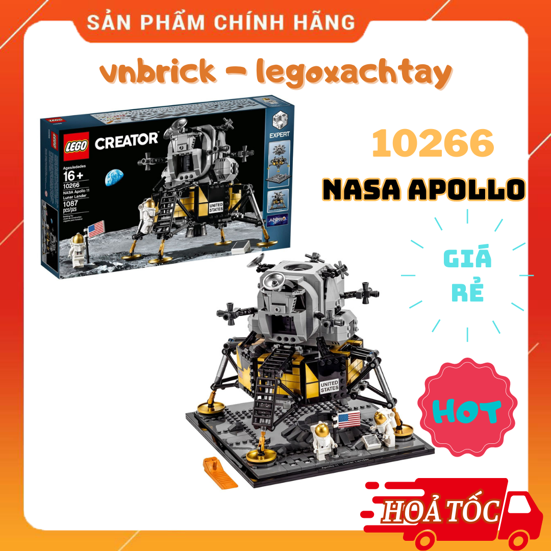 Lego creator expert 10266 tàu thám hiểm nasa apollo 11 lunar lander