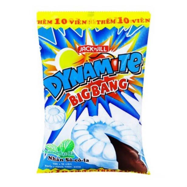 Kẹo Dynamite Nhân Sôcla (Dâu)