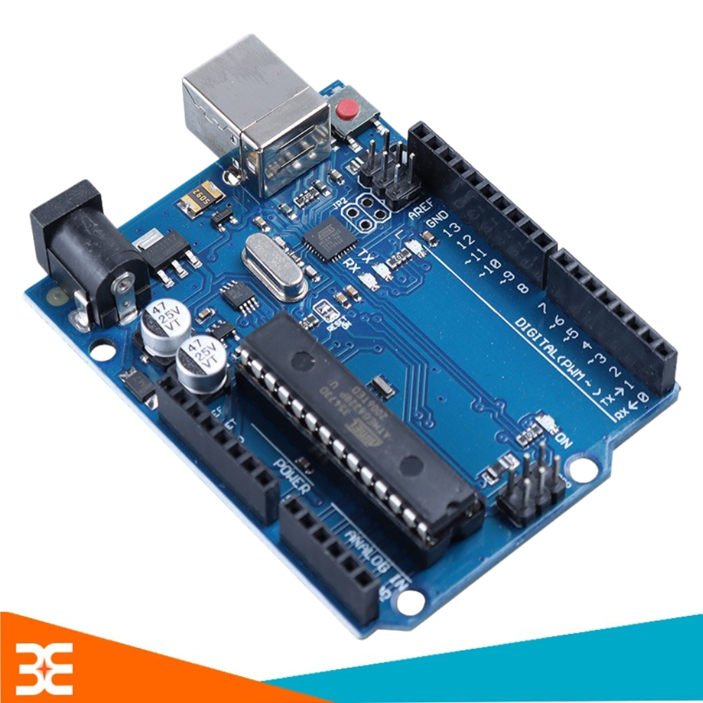 Kit Arduino Uno R3 Chíp Cắm Atmega328P ( Tặng Cáp Kết Nối )