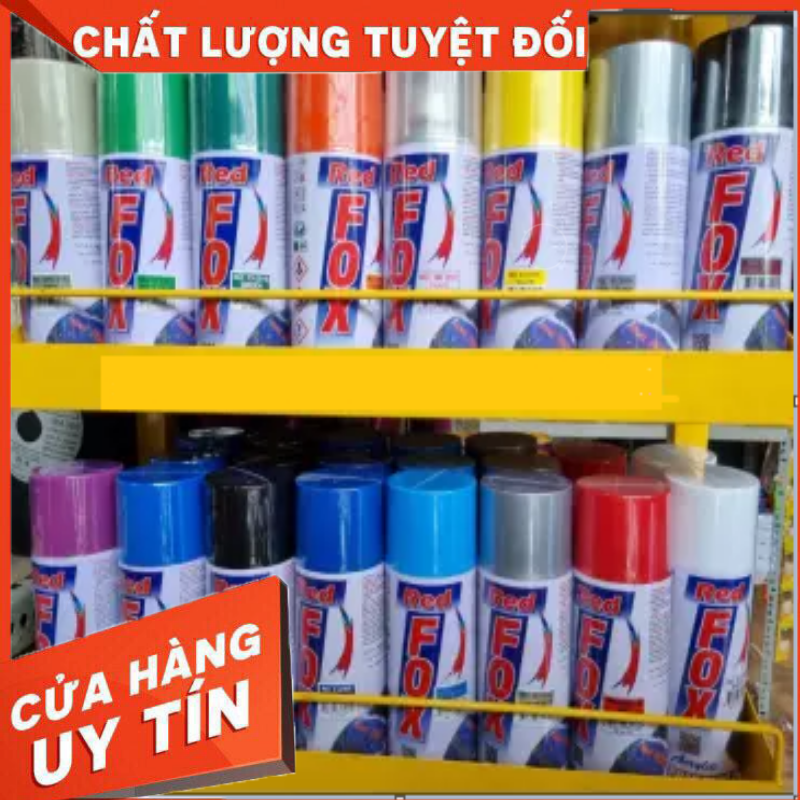 Sơn xịt RED FOX đủ màu 400ml