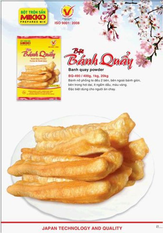 Bột bánh Quẩy Mikko hương xưa 350g