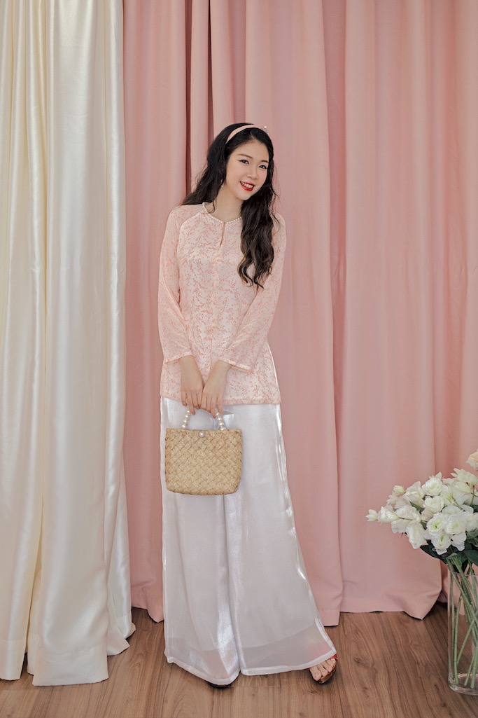 Sumire Store Áo bà ba Cách tân Út Hoa - 07 màu