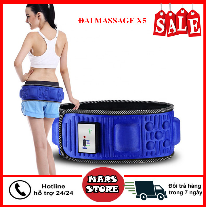 Đai Giảm Mỡ Bụng Magic Đánh Bay Mỡ Bụng Cho Vòng Eo Con Kiến - Đai Nịt Bụng Bằng Điện, Đai Massage Giảm Béo X5, Massage Giảm Mỡ Toàn Thân,Cơ Chế Hiện Đại Giúp Dáng Dẹp - Eo Thon Gọn Hơn