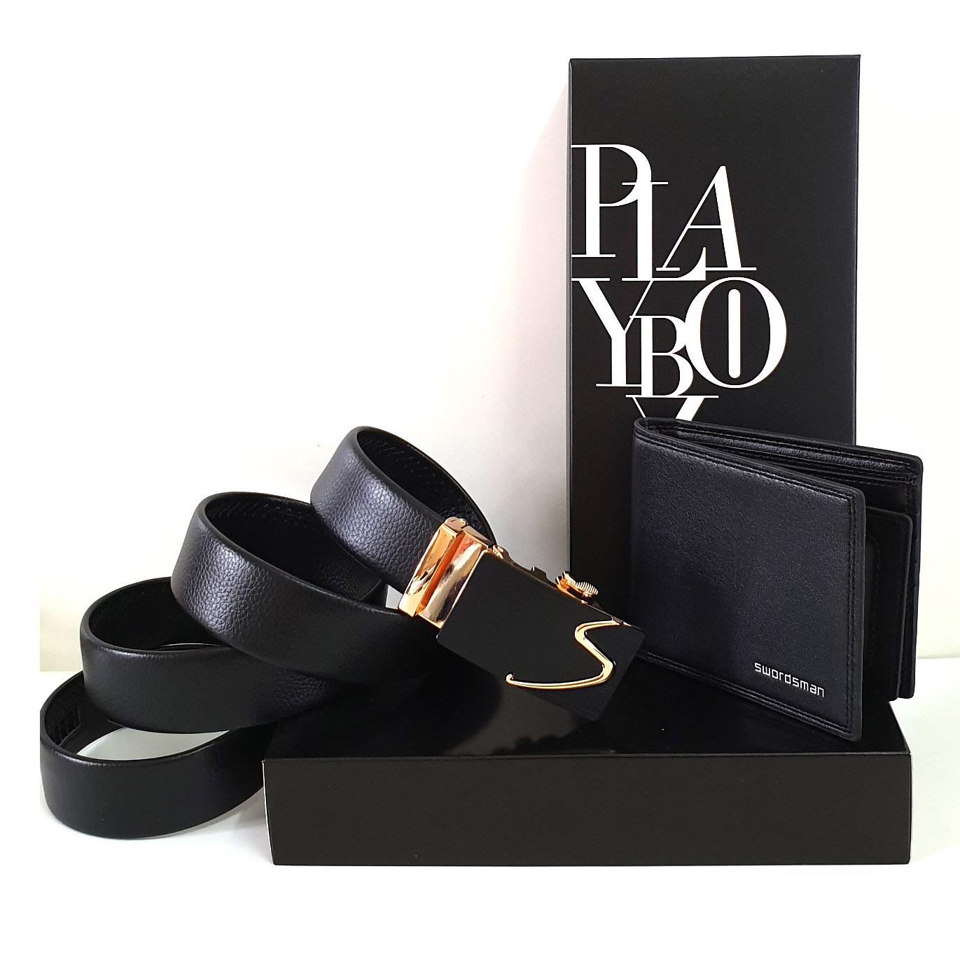 Combo bộ quà tặng ví da bóp nam & thắt lưng cao cấp ( có hộp túi đẹp y hình )