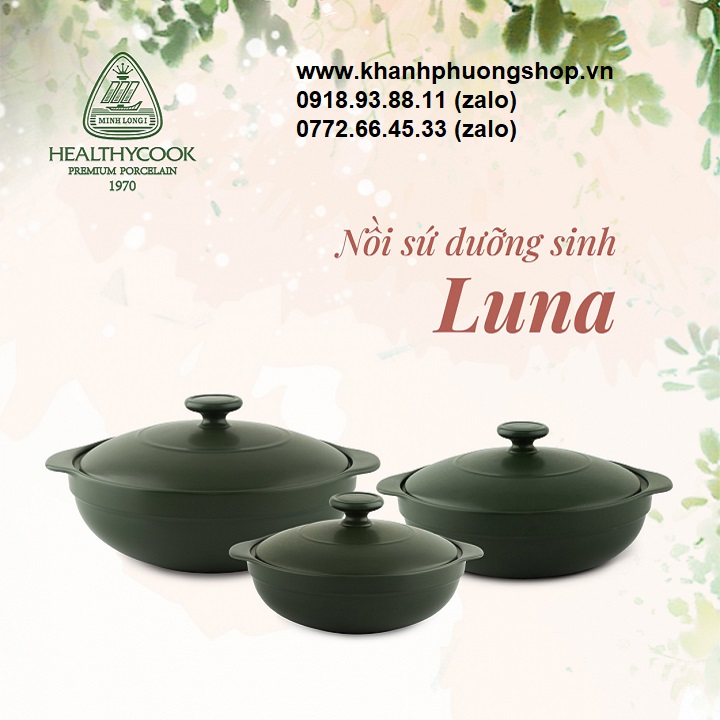 nồi sứ dưỡng sinh minh long - nồi sứ dưỡng sinh