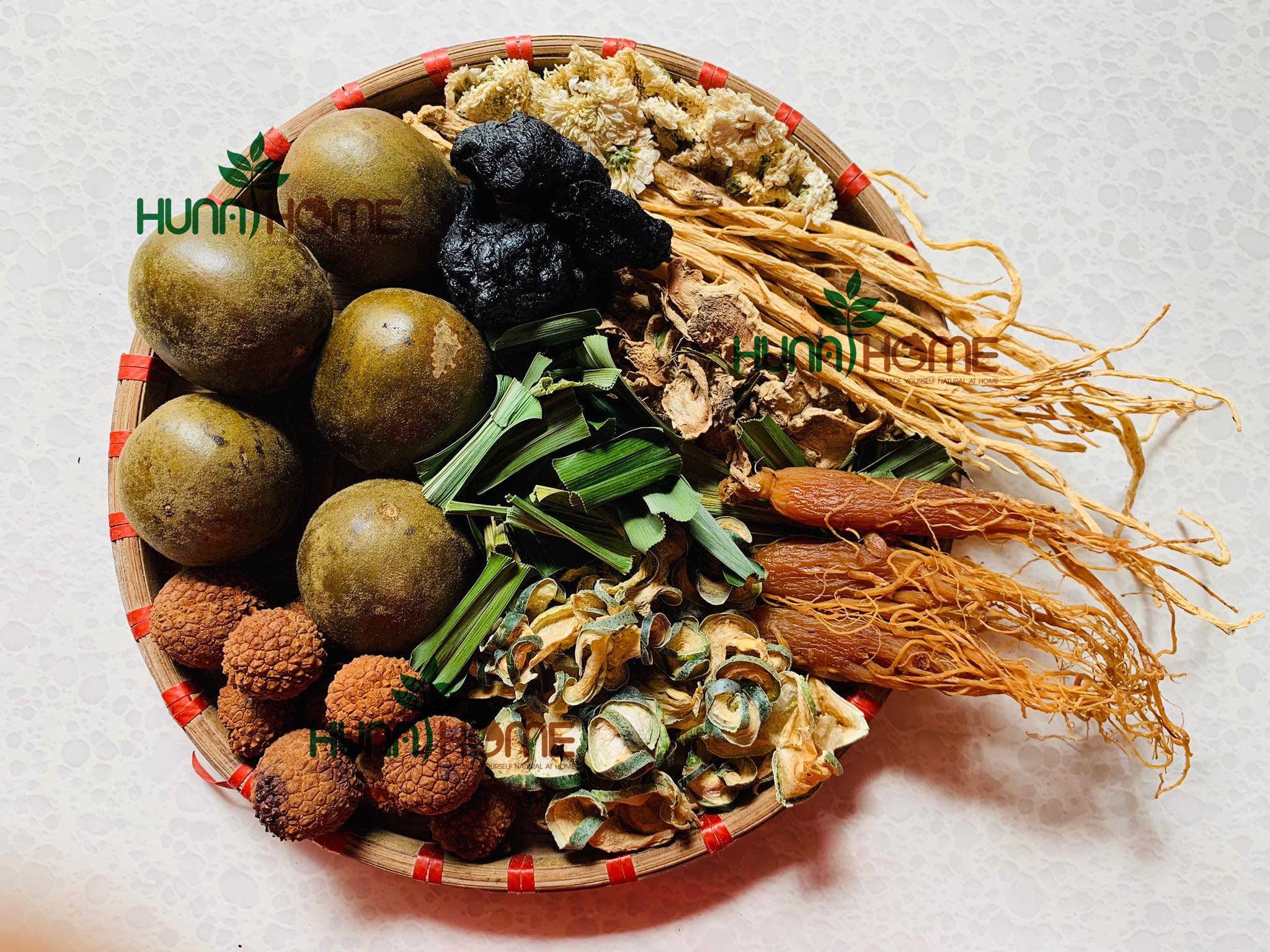 TRÀ SÂM BÍ ĐAO HUNA'S HOME (10 SET)