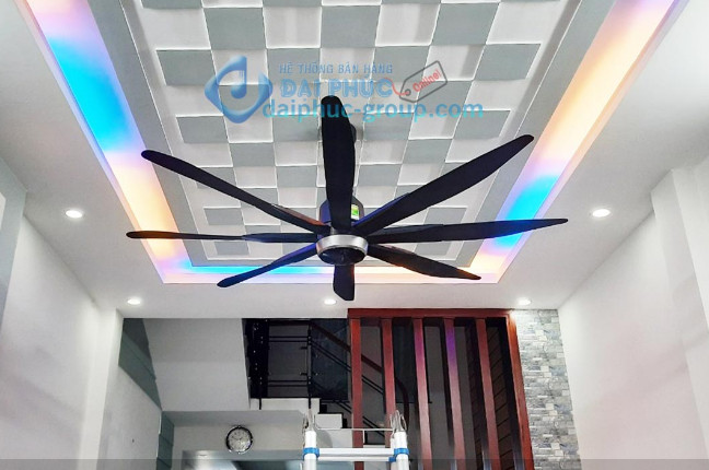 QUẠT TRẦN 8 CÁNH PANASONIC F-80ZBR(TI QUẠT  40CM )