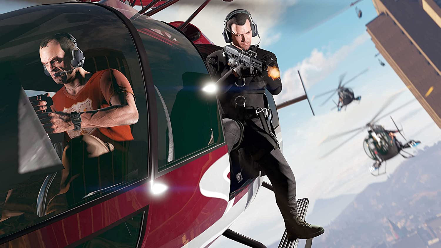 Đĩa Game PS5 - Grand Theft Auto V (GTA V) Hệ US