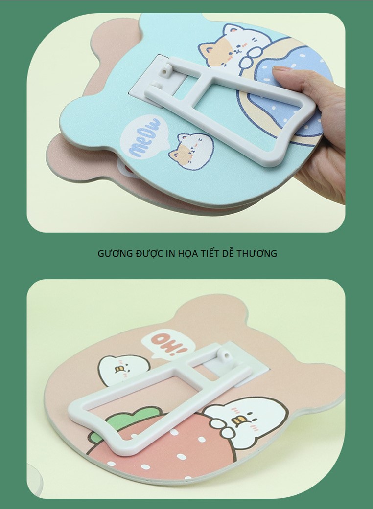Gương để bàn Chibi dễ thương