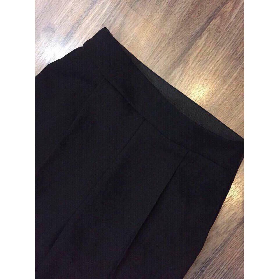 Quần Baggy Cơ Bản Lưng Thun Co Giãn (màu Đen