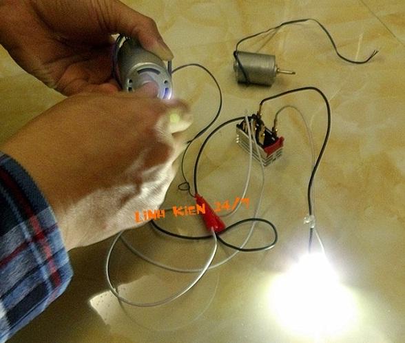 BỘ COMBO CHẾ MÁY PHÁT ĐIỆN MINI