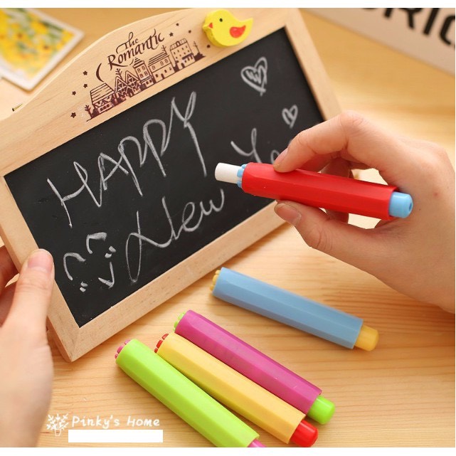 Decal bảng xanh lá dán tường viết phấn BP002 kèm phấn
