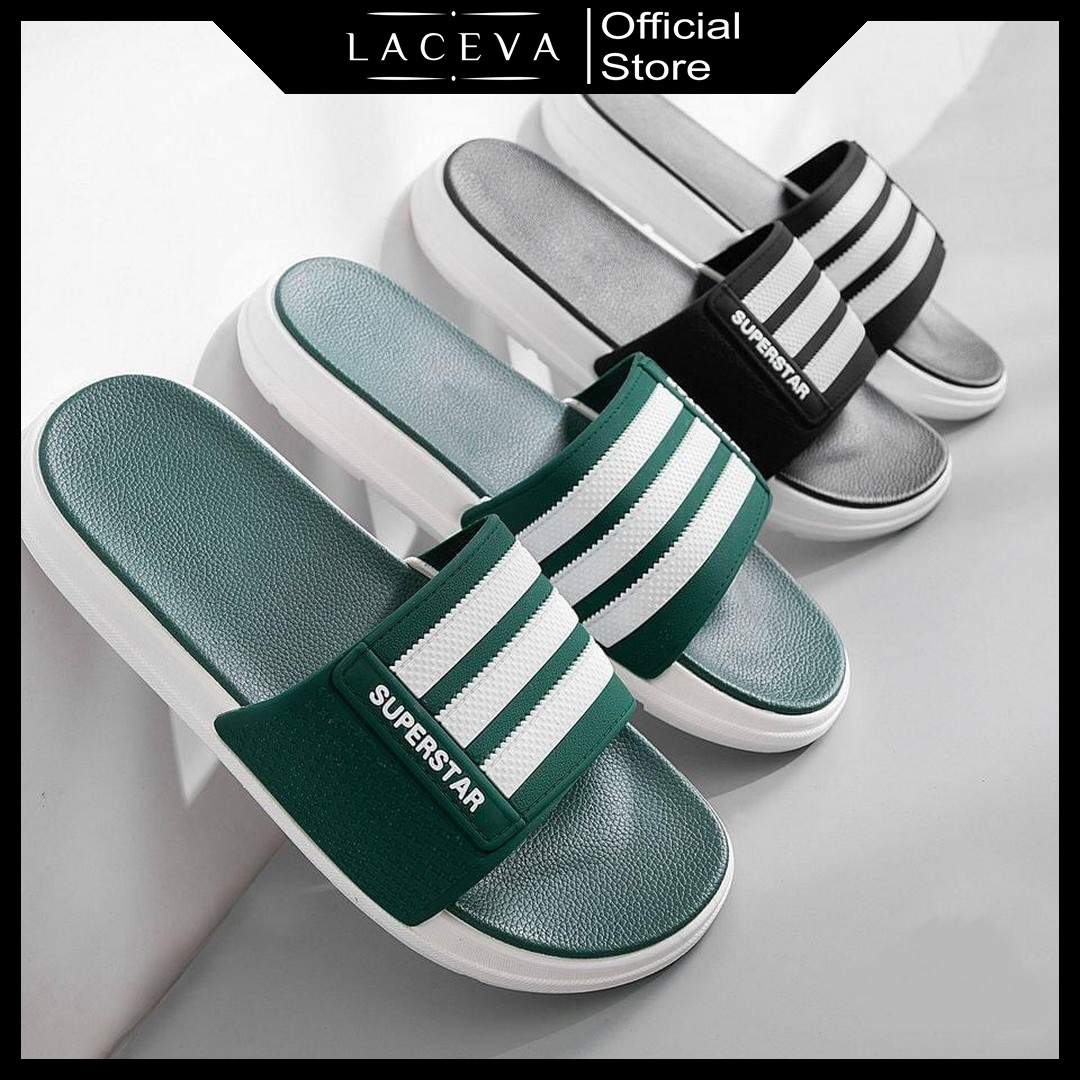 HOÀN TIỀN 15% - Dép Quai Ngang Nam Nữ Superstar Dép Unisex Hàng Loại 1 DP65