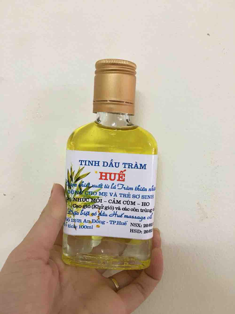 Combo 2 lọ tinh dầu tràm huế tràm vàng 100ml