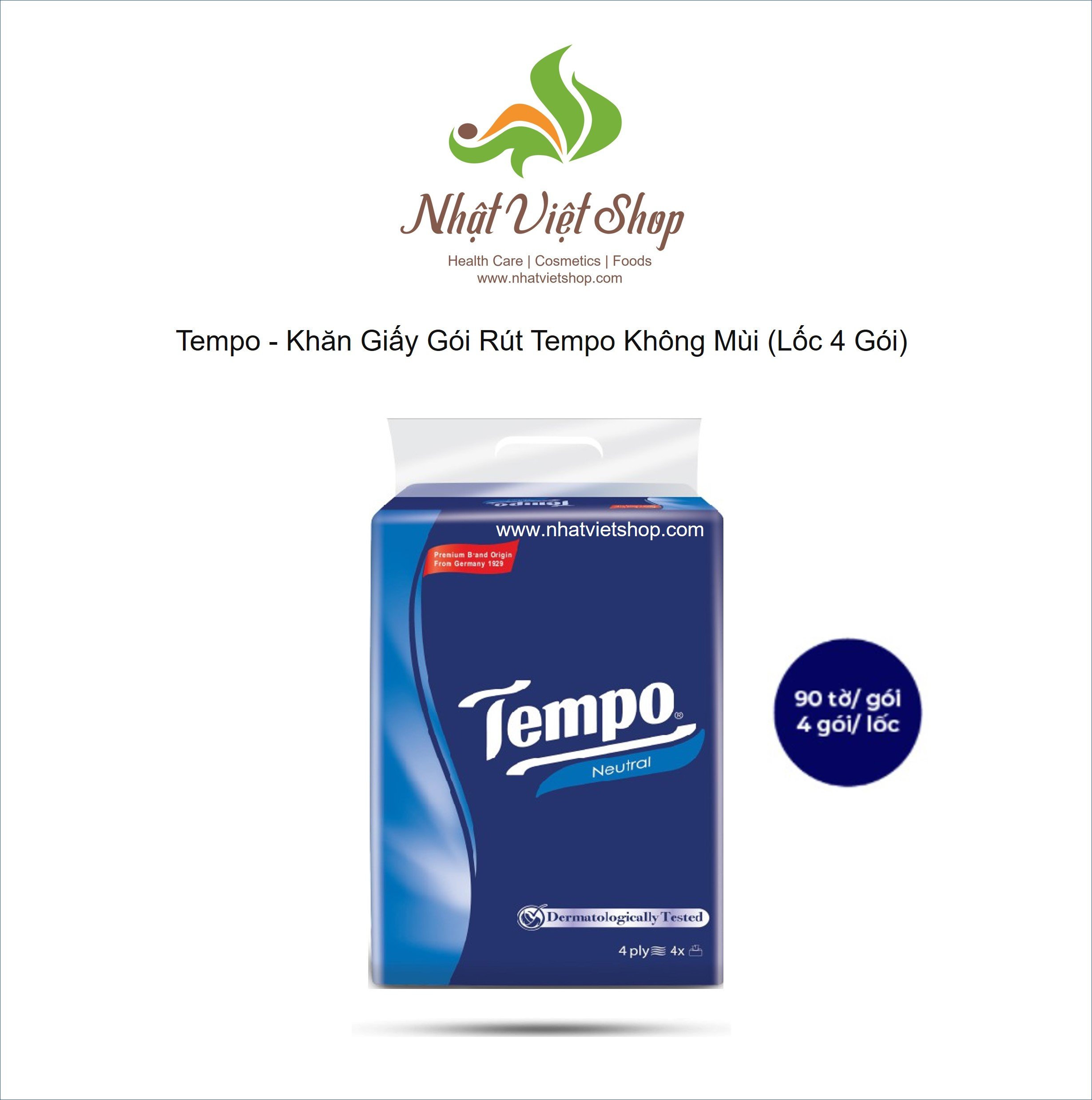 Khăn Giấy Gói Rút Tempo
