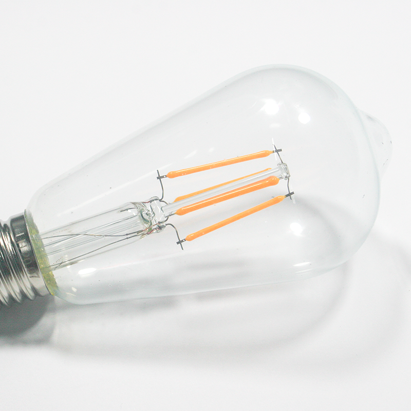 Bóng bulb tròn ST64 LED dây tóc