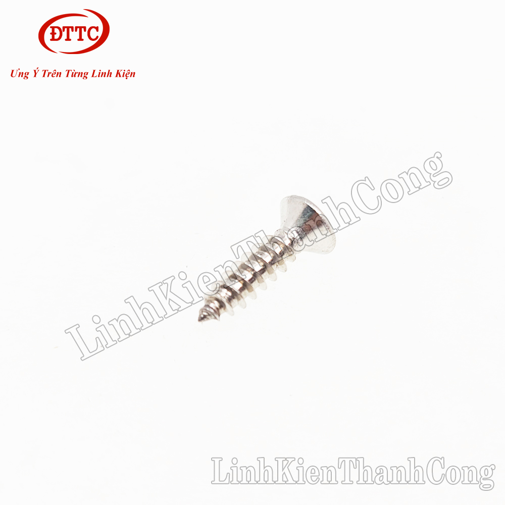 Vít m3 8mm 10mm 12mm mũ phẳng