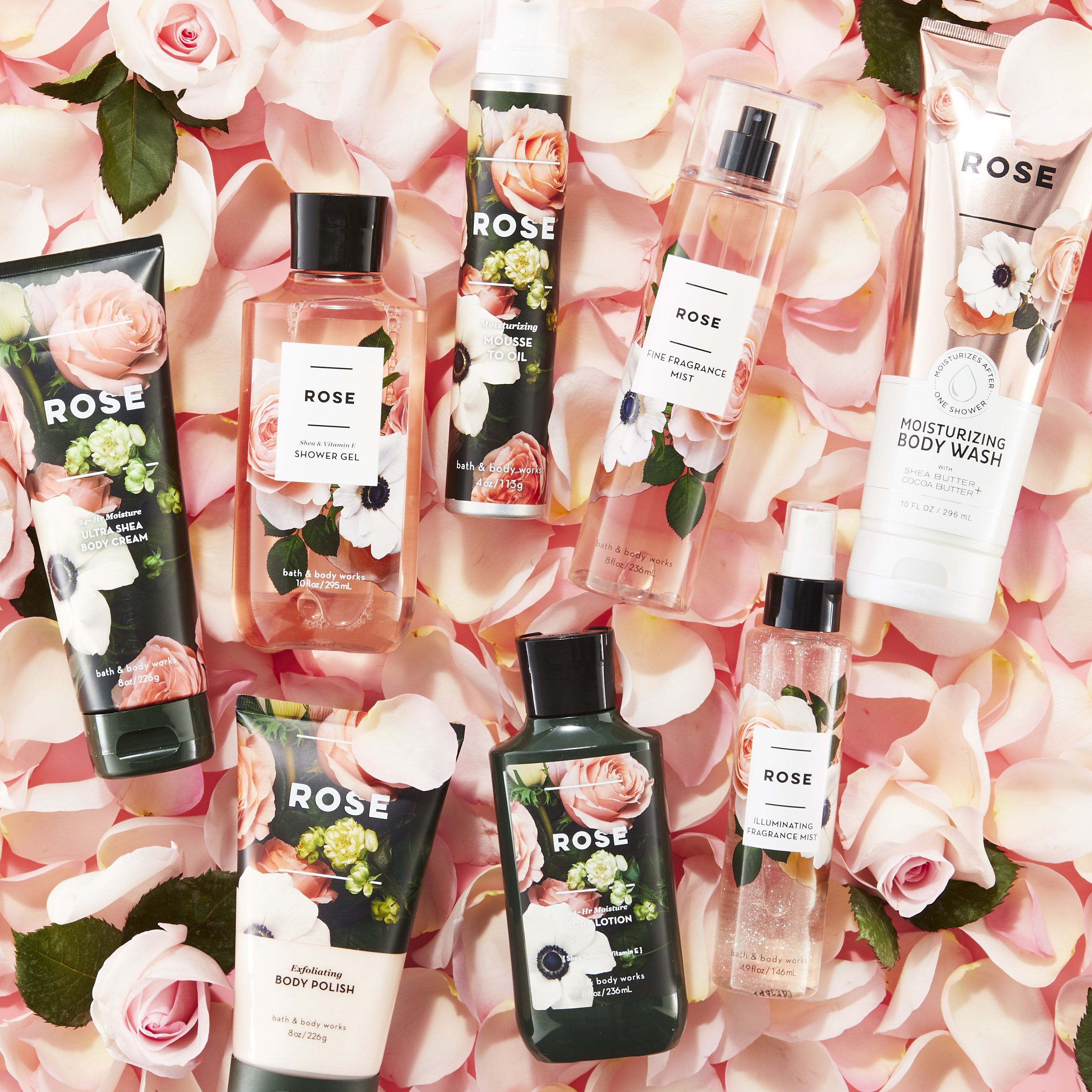 BODY MIST Xịt thơm toàn thân Bath & Body Works ROSE