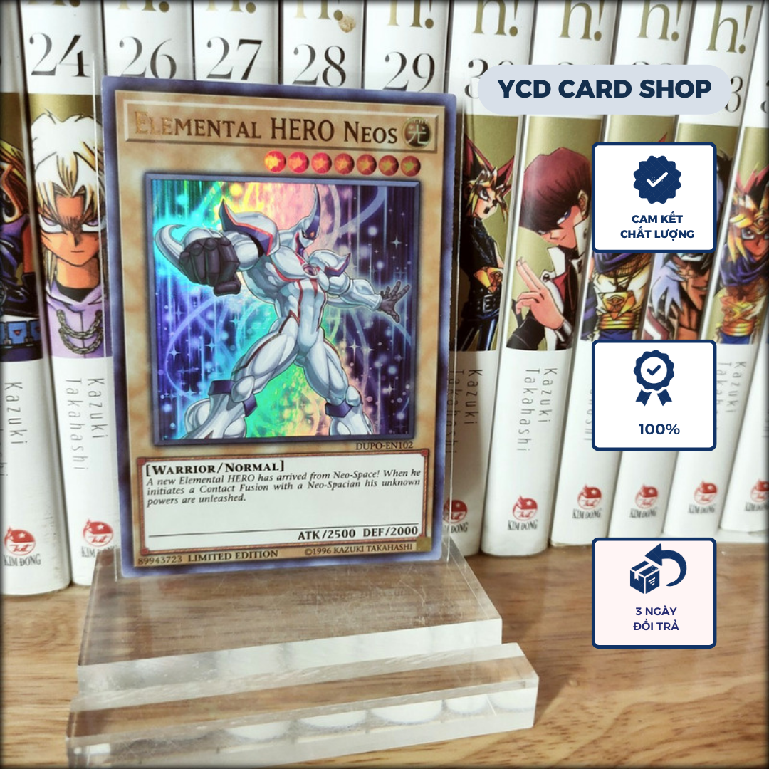 [YCD Shop] Thẻ bài yugioh Chính hãng  Elemental Hero Neos -Ultra Rare