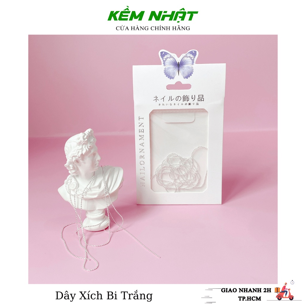 Dây Xích Bi Trang Trí Móng